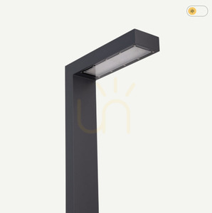 Lampa słupowa LED NORLYS Asker Pole 5126GR grafitowa, 18 W, 4000 K, 216 cm small 1