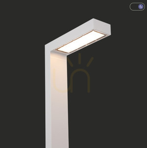 Latarnia ogrodowa / parkowa ASKER Pole PRO 5161AL aluminium LED 8W 4000K 216 cm - NORLYS small 1
