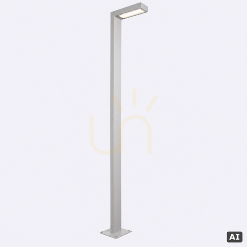 Sprawdź Latarnia ogrodowa / parkowa ASKER Pole PRO 5161AL aluminium LED 8W 4000K 216 cm - NORLYS