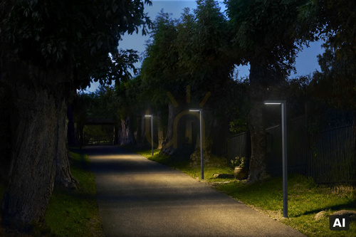 Sprawdź Latarnia ogrodowa NORLYS Asker Pole PRO 5205GR grafitowa LED 19,5 W 4000 K 350 cm