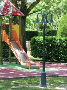 Latarnia ogrodowa Firenze 810BL E27 - czarna RAL-9005 - NORLYS 2 Latarnia ogrodowa Firenze 810BL E27 - czarna RAL-9005 - NORLYS small 2