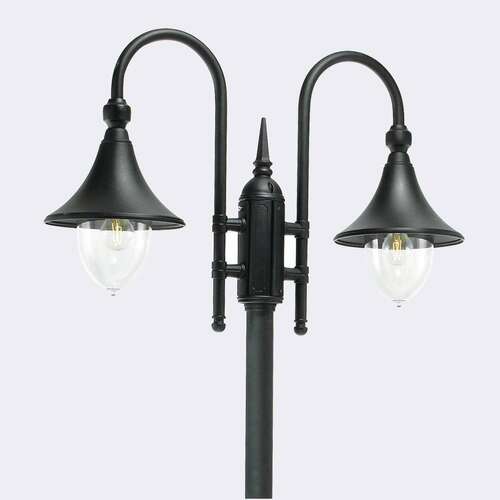 Sprawdź Lampa parkowa / ogrodowa FIRENZE 820BL 2 x E27 czarna - NORLYS
