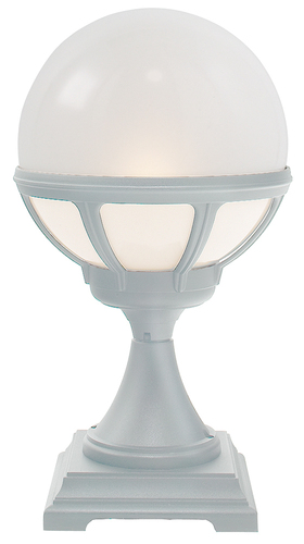 Sprawdź Lampa Ogrodowa Kula BOLOGNA 313W Biały E27 LED 9W