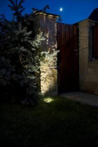 Lampa najazdowa SU-MA Leda ST 5024 B srebrna LED 1W IP67 small 2