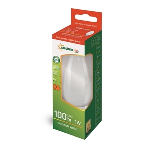Led świecowa E 14 230 V 1 W Cog Ww Milky Spectrum small 1