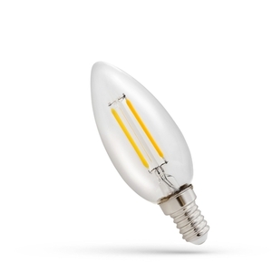 Led świecowa E 14 230 V 1 W Cog Ww Clear Spectrum small 0