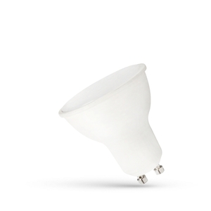 Led Gu10 230 V 7,5 W Smd Nw Z Mleczną Szybką Biała  Plastikowa Spectrum small 0