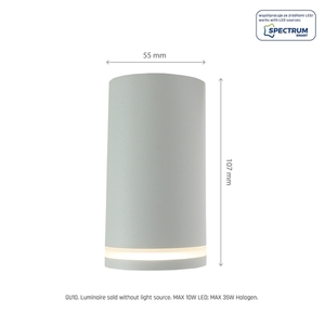 Chloe Mini Ring Natynkowa Gu10 230 V Ip20 Fi55*107mm Biały Nieruchoma 8 Chloe Mini Ring Natynkowa Gu10 230 V Ip20 Fi55*107mm Biały Nieruchoma small 8