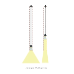 Lampa wisząca CHLOE Slim MR11 IP20 40x500+1m Kabel czarna Regulowany kąt świecenia small 10