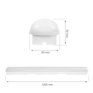 Limea Go Hermetyk  1200mm 50 W Cw 230 V 120st Ip65 Ik07 1200 X60 X52mm Biały small 4