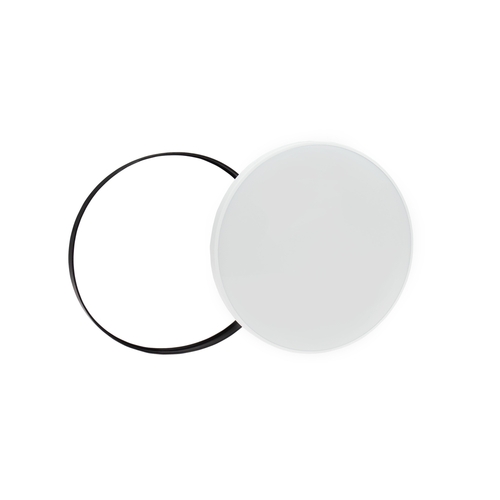 Sprawdź Nymphea Black & White Rings 32 W Cw 230 V 115st Ip54 Fi380x55 Biały/Czarny Okrągła