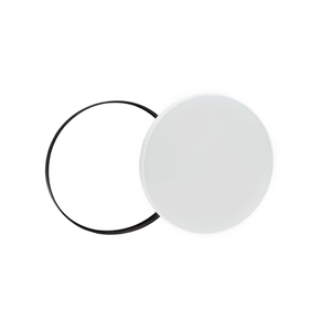 Nymphea Black & White Rings 32 W Ww 230 V 115st Ip54 Fi380x55 Biały/Czarny Okrągła small 0