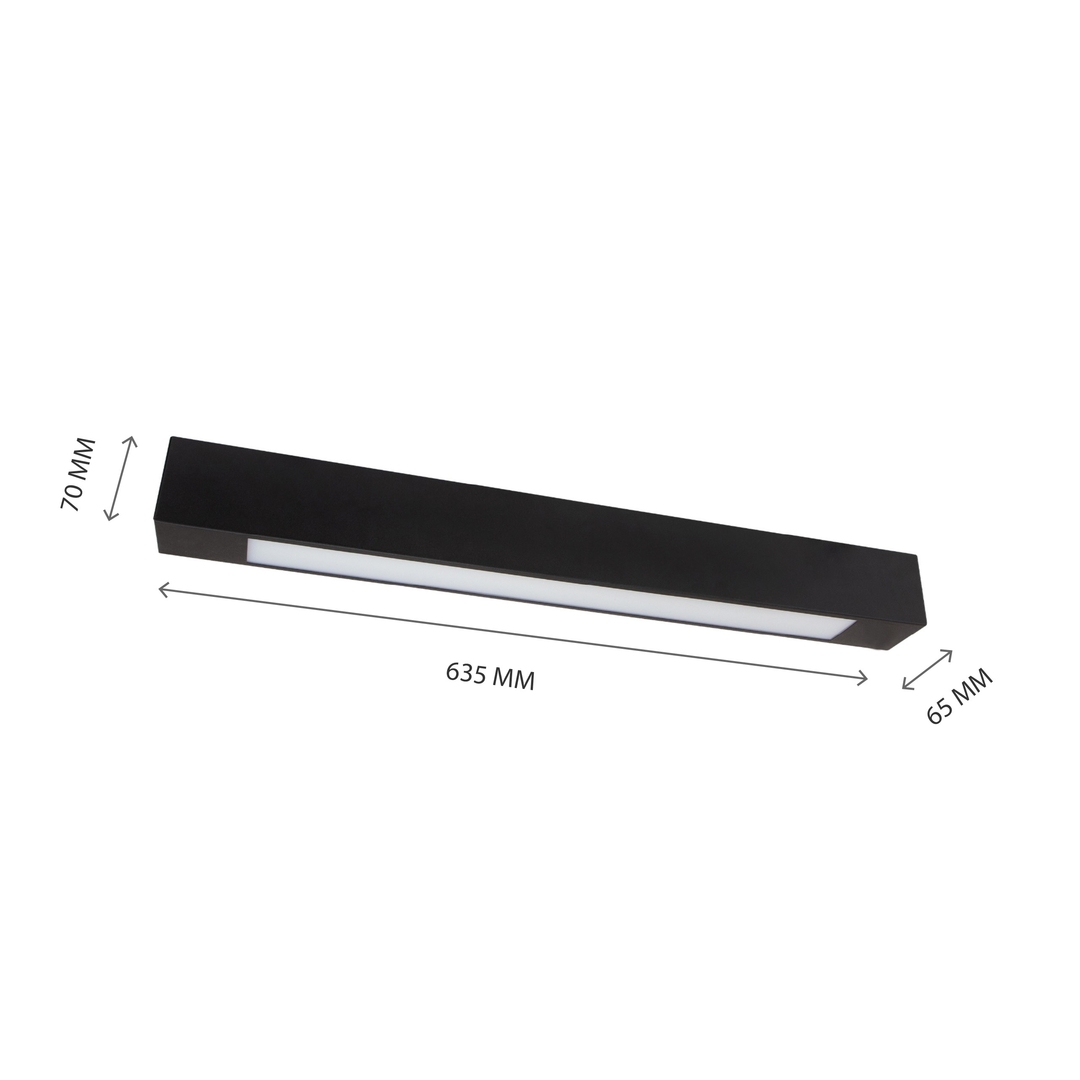 Obejrzyj Allday Led Tube 600 250 V 635x65x70mm Czarny Allday Led Tube 600 250 V 635x65x70mm Czarny