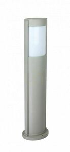 Słupek oświetleniowy SU-MA ELIS 65 cm srebrny TO 3902-H 650 AL small 1