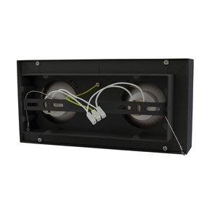 Mirora Ar111 X2 Natynkowa Gu10 250 V Ip20 293 X145 X  85mm Czarny Prostokątna Ruchoma small 4