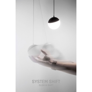System Shift   Globe P Oprawa Kula Zwis Na Szynoprzewód 100 (850mm Kabel) 5 W 165st Czarna 5 Lat Gw. small 1