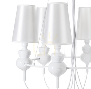 Żyrandol Step into Design QUEEN-6 biały, 6×E27, 82 cm small 6