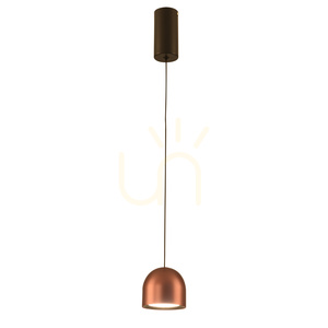 Lampa wisząca PETITE LED czerwona 10 cm small 1