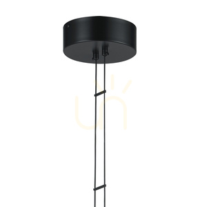 Lampa wisząca COCO 1 LED czarna 40 cm small 3