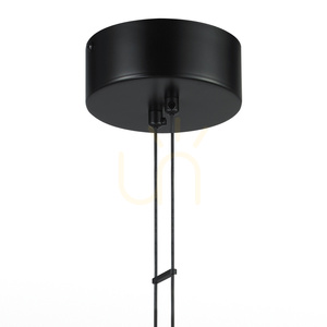Lampa wisząca COCO 1 LED czarna 40 cm small 4