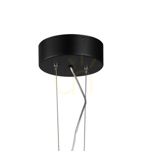 Lampa wisząca ACIRCULO led czarna 60 cm small 3