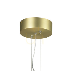 Lampa wisząca Step into Design ACIRCULO LED złota 60 cm small 4