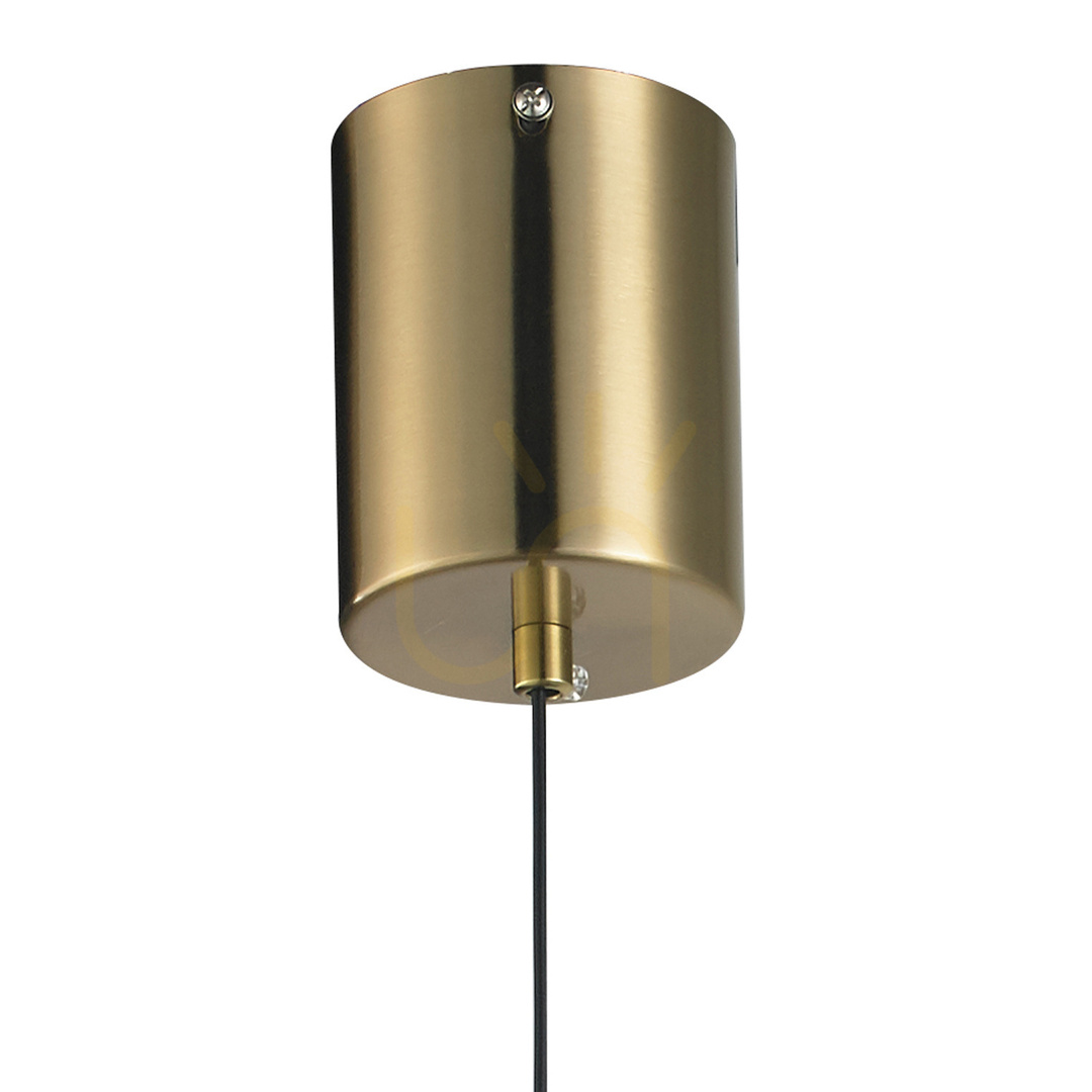 Zobacz Lampa wisząca AMORE - 1 LED złota 24 cm Lampa wisząca AMORE - 1 LED złota 24 cm