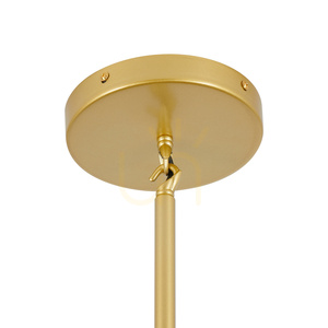 Lampa wisząca MODERN ORCHID-9 złoto szara 150 cm small 9