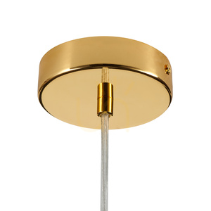 Lampa wisząca UNIVERSO marmurowo złota 18 cm small 9