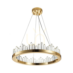 Lampa wisząca LUSSO LED złota 60 cm small 0