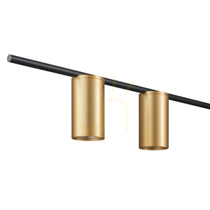 Lampa wisząca LUNGO czarno złota 135 cm small 3
