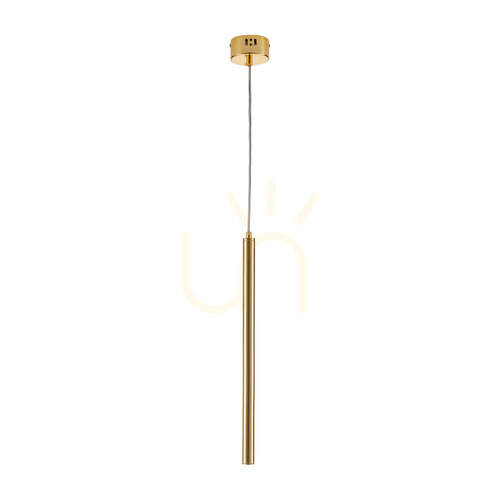 Sprawdź Lampa wisząca SLIM złota 45 cm