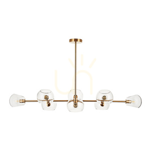 Lampa wisząca COSMIC-8 złota 85 cm small 3