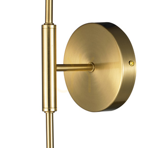 Lampa ścienna MIKA-2 złota 76 cm small 4