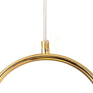 Lampa wisząca COSTA DUO złota 50 cm small 5