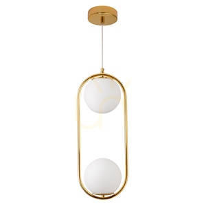 Lampa wisząca COSTA DUO złota 50 cm small 0