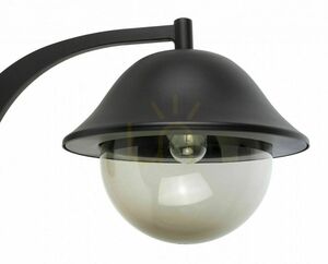 Latarnia ogrodowa SU-MA 2-ramienna czarna patyna 310 cm OGMW 2 O-BD small 2