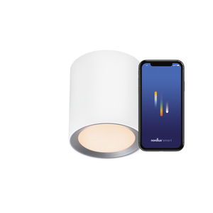Downlight natynkowy Nordlux Landon Smart Long 2110850101 biały LED 8 W IP44 small 3