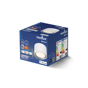 Lampy sufitowe LandonSmar Nordlux LED  Metal Biały small 1