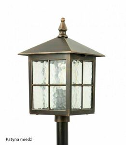 Lampa ogrodowa stojąca SU-MA Wenecja czarna 76 cm K 5002/3/KW small 8