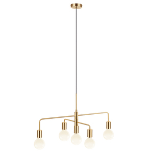 Lampa wisząca GLOOM Nordlux E27 40W Metal Mosiądz small 1