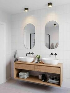 Lampa łazienkowa LANDON Nordlux LED  Metal Czarny small 0