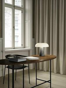 Lampa stołowa GLOSSY DFTP E27 15W Marmur Szary small 1