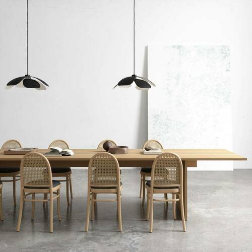 Sprawdź Lampa wisząca Maple DFTP E27 40W Metal Czarny