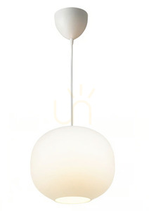Lampa wisząca NAVONE DFTP E27 40W Szkło Biały small 1