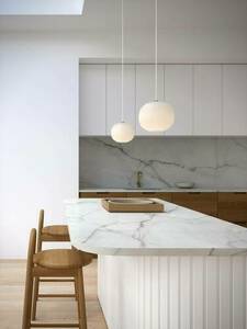 Lampa wisząca NAVONE DFTP E27 40W Szkło Biały small 0