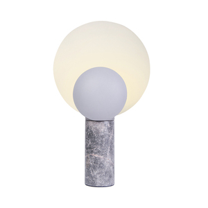 Lampa stołowa CACHÉ DFTP GU10 40W Marmur Szary mat small 3