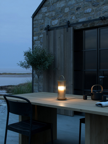 Sprawdź Zewnętrzna lampa stołowa Nordlux Linton mosiężna E27 15 W 2218295035
