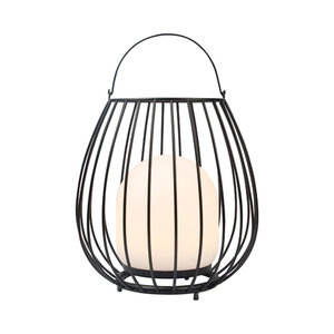 Lampa przenośna akumulatorowa Nordlux Jim To-Go LED 3 W 300 lm 2700 K IP54 czarna 30,3 cm small 2