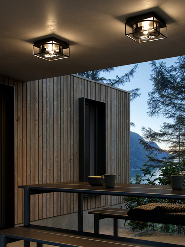 Sprawdź Lampy sufitowe GRIFFIN Nordlux E27 15W Metal Przydymiony